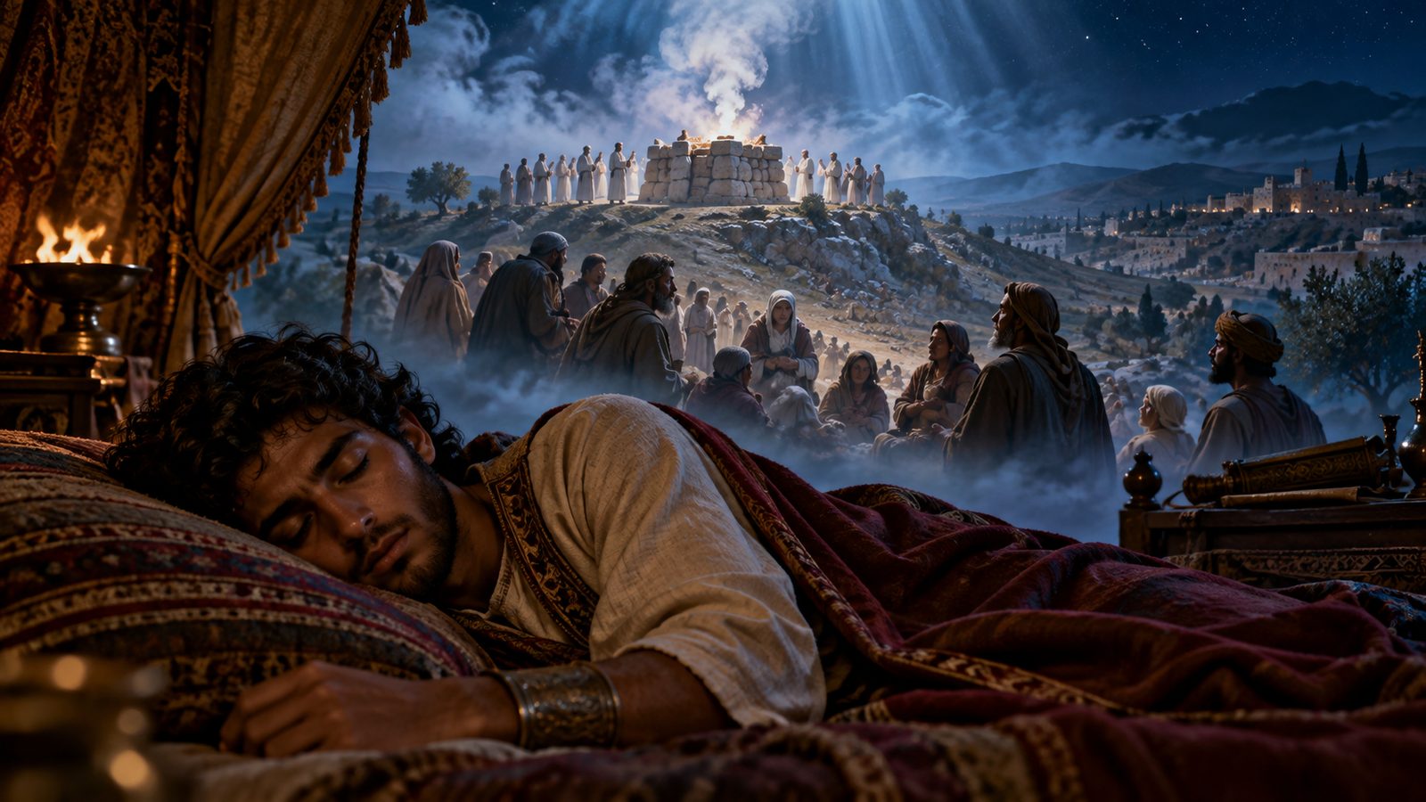 Solomon’s Dream at Gibeon: A Heart That Hears Illustration: Solomon’s Dream at Gibeon: A Heart That Hears